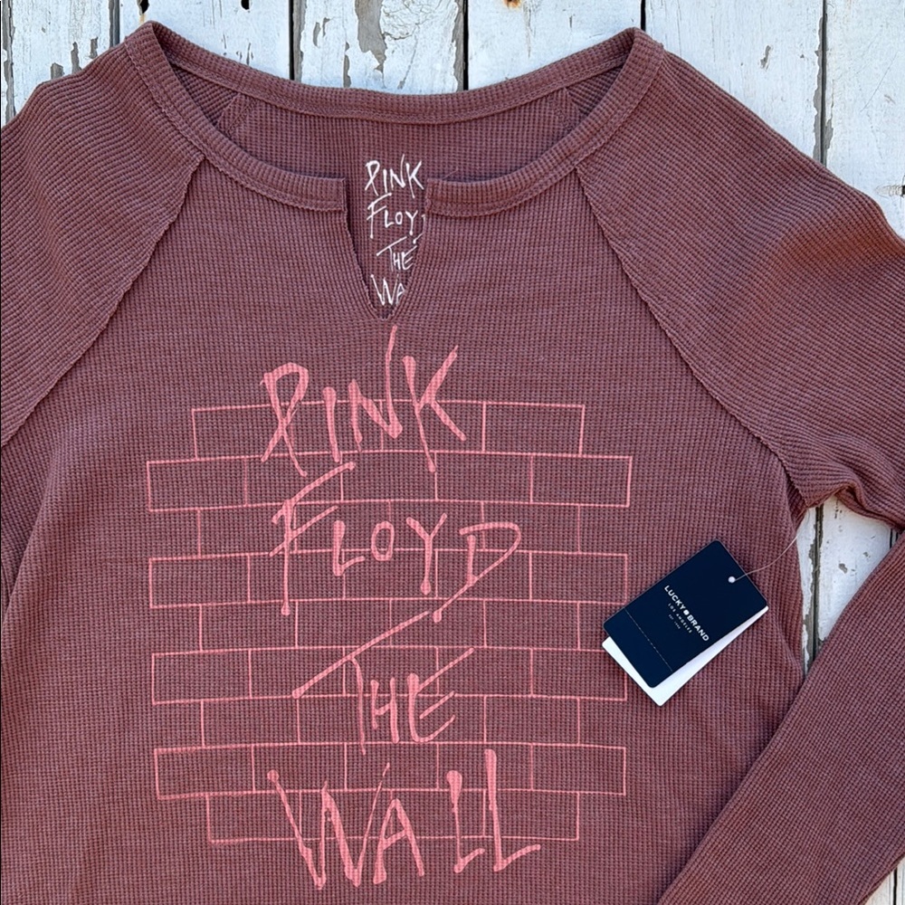 Pink Floyd The Wall Thermal Top by Lucky Brand